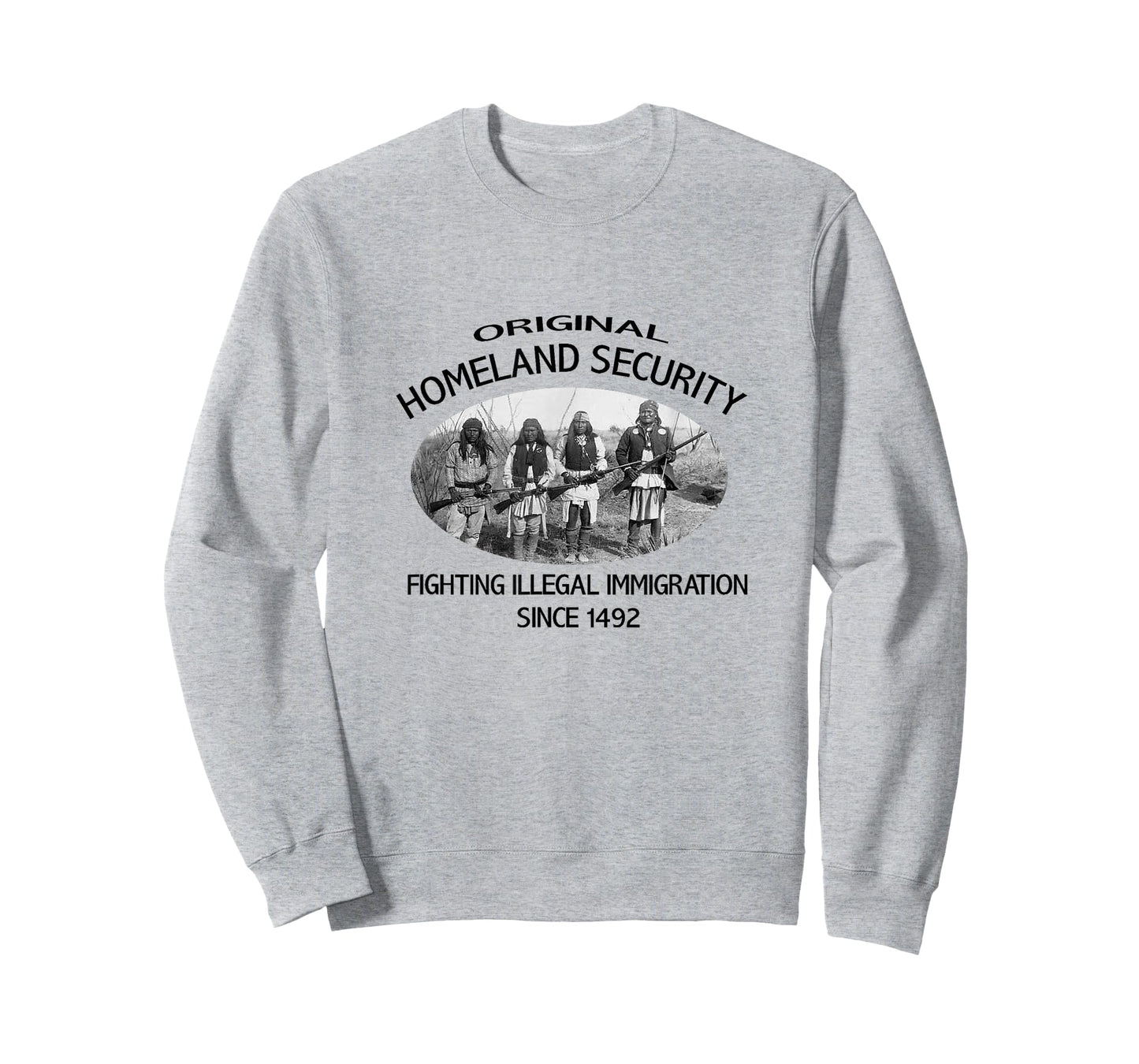 Original Homeland Security. Immigration 1492 Native American T-Shirt