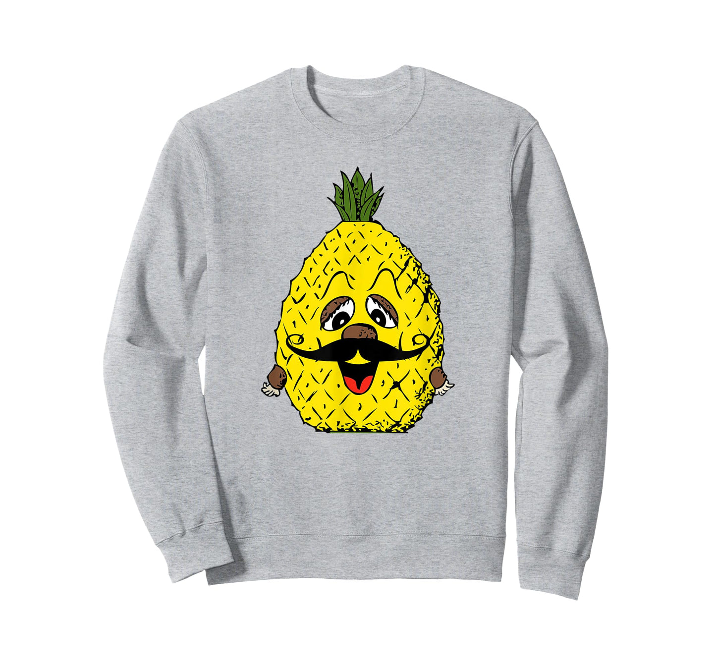 Vintage Hawaiian Pineapple Mustache T-Shirt T-Shirt