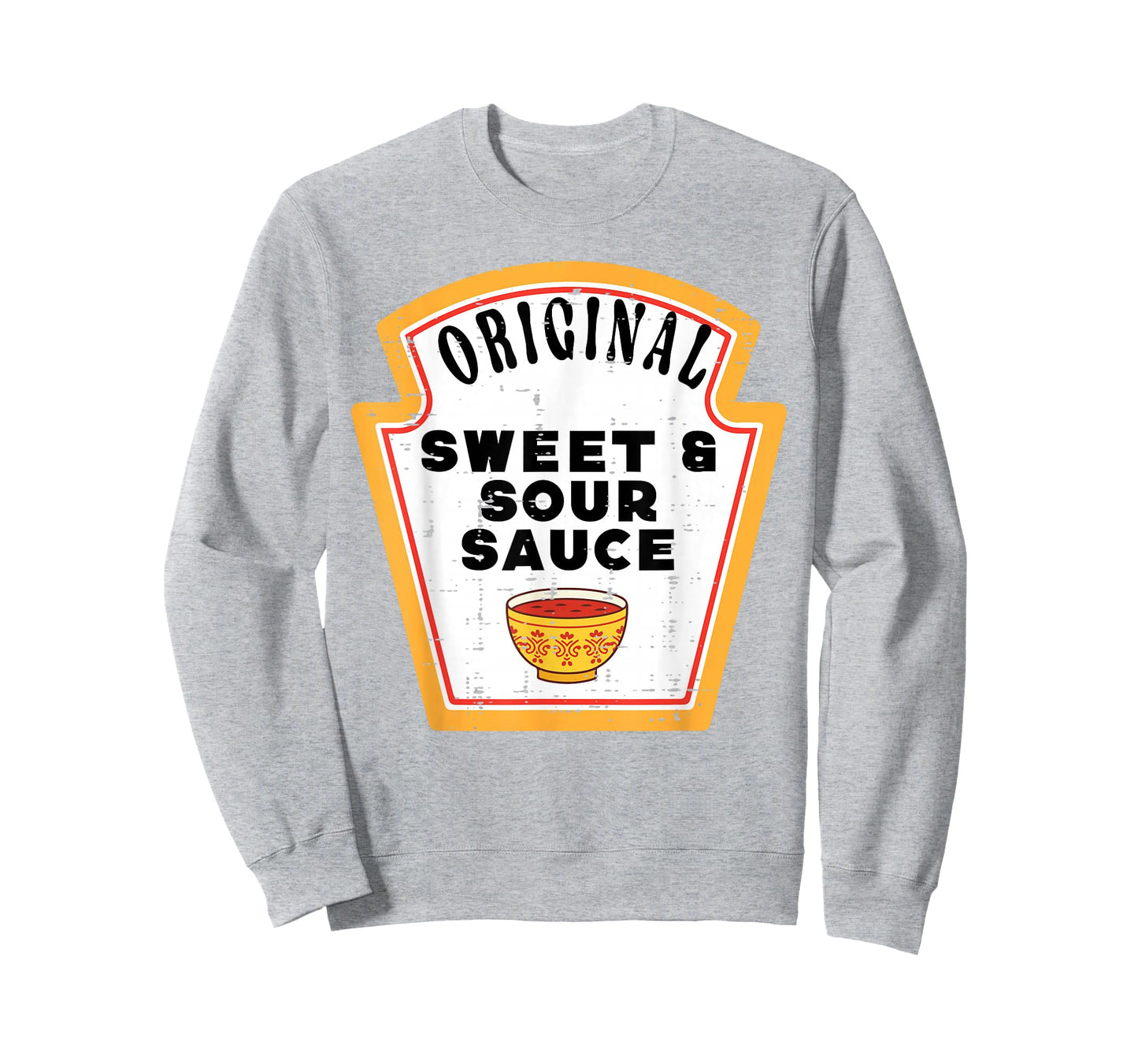 Halloween Sweet Sour Sauce Funny Food Costume Men Women Kids T-Shirt