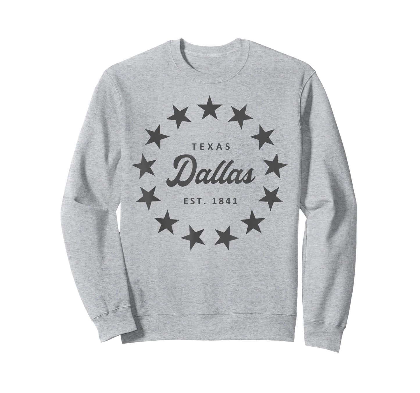 Dallas Texas Classic Vintage Retro Style Novelty Graphic T-Shirt