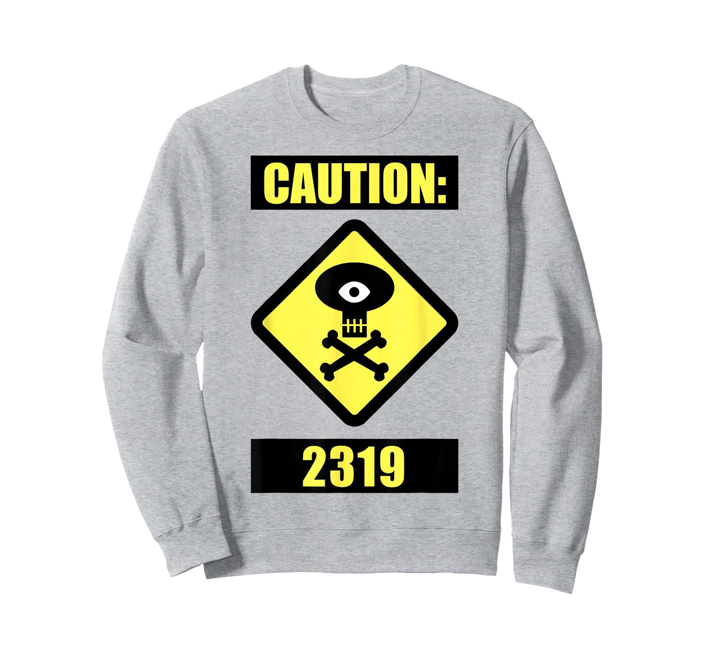Disney Pixar Monsters University Caution 2319 Hazard Logo T-Shirt