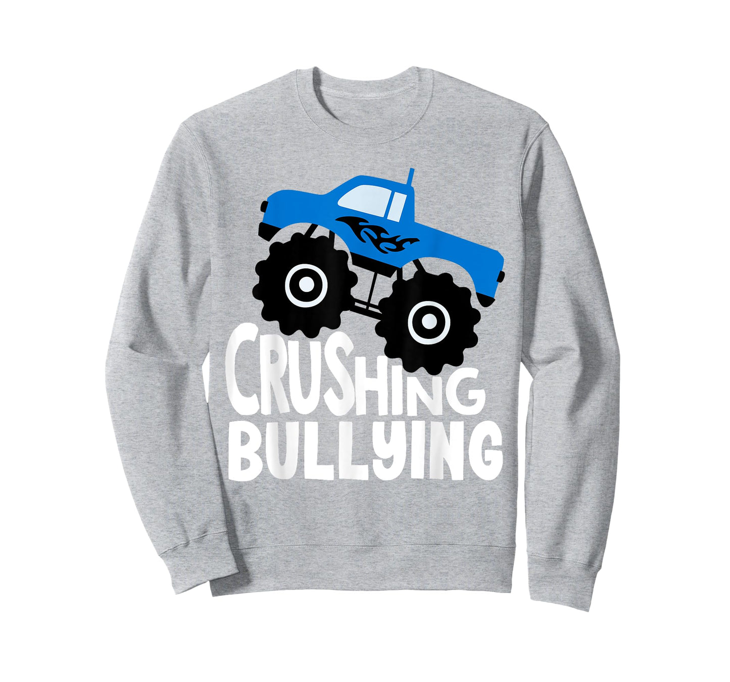 Crushing Bullying Monster Truck Kids Unity Day Orange 2023 T-Shirt
