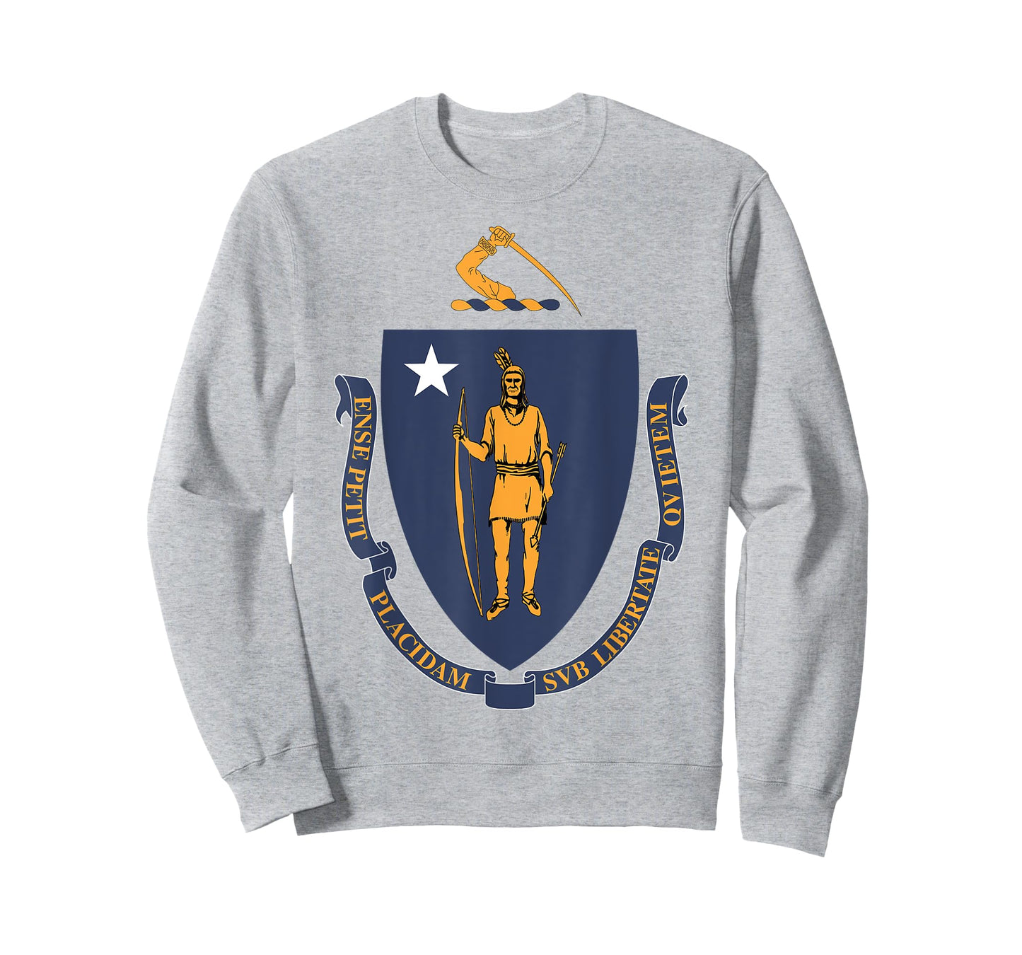 Massachusetts MA state Flag USA T Shirt