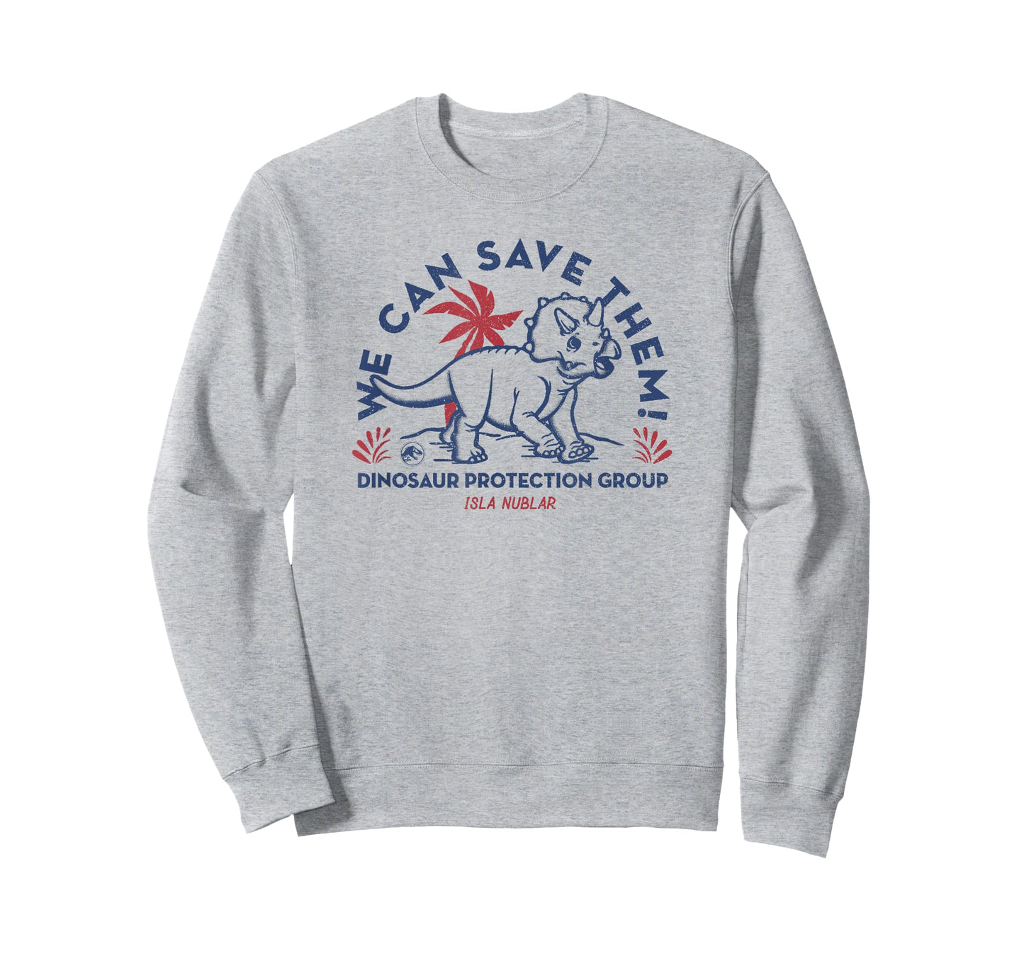 Jurassic World Save The Triceratops Poster T-Shirt