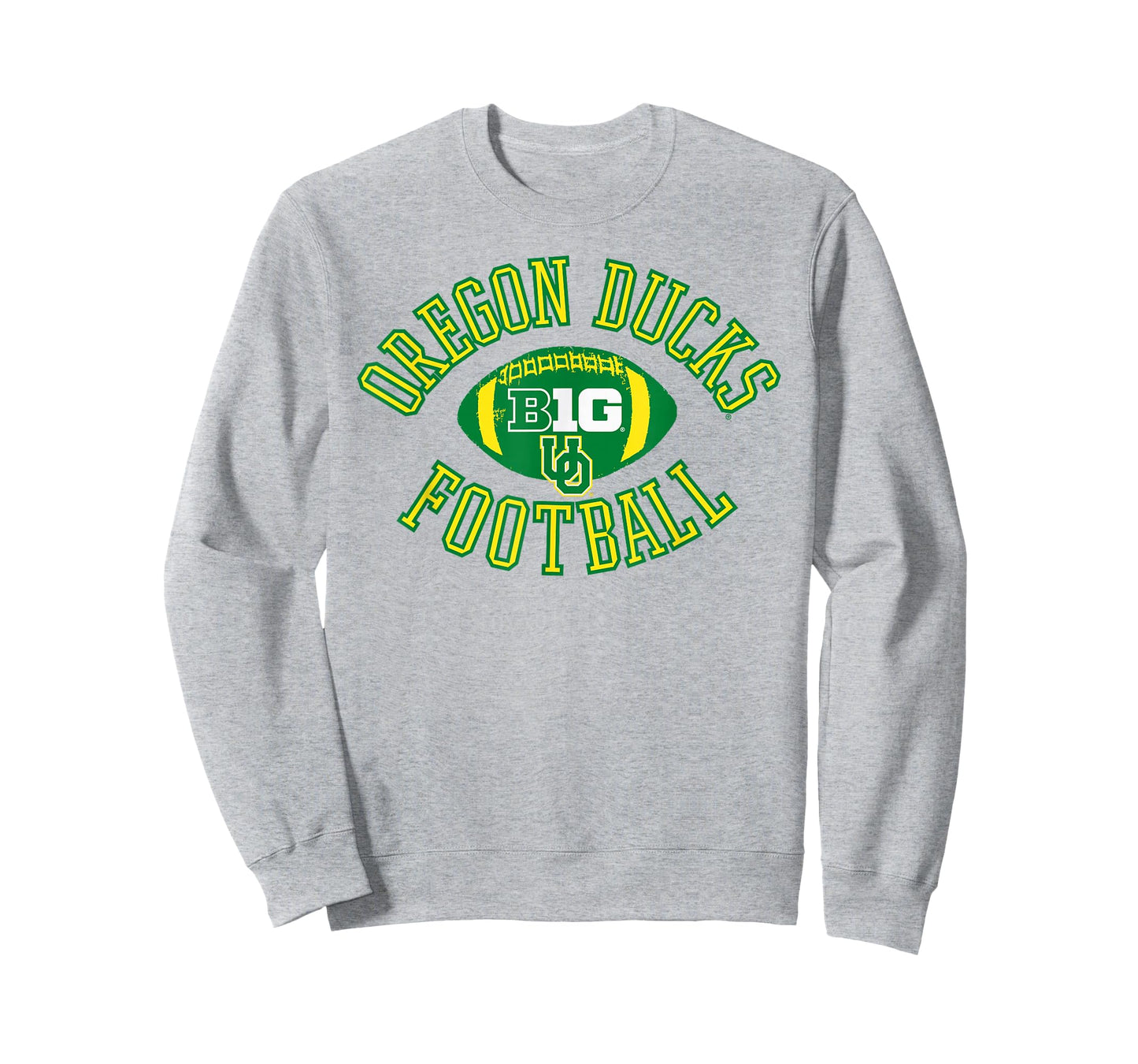 Oregon Ducks Big 10 Football Huddle Logo Officially Licensed T-Shirt
