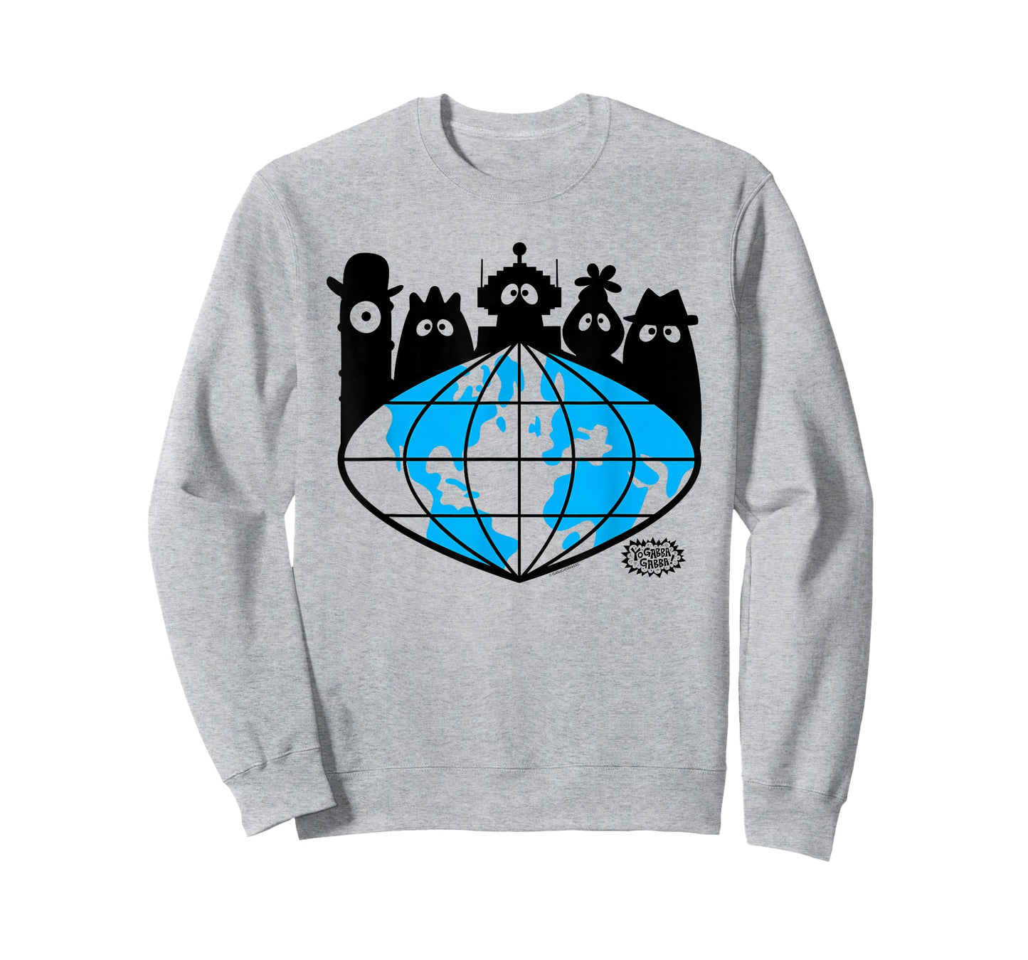 Yo Gabba Gabba! Global Logo with Silhouettes TV Show T-Shirt