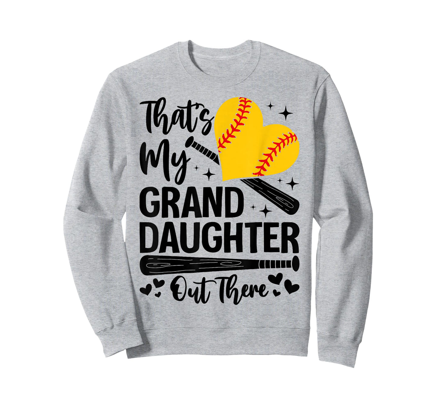 That's My Granddaughter Out There Softball Grandma Grandpa T-Shirt