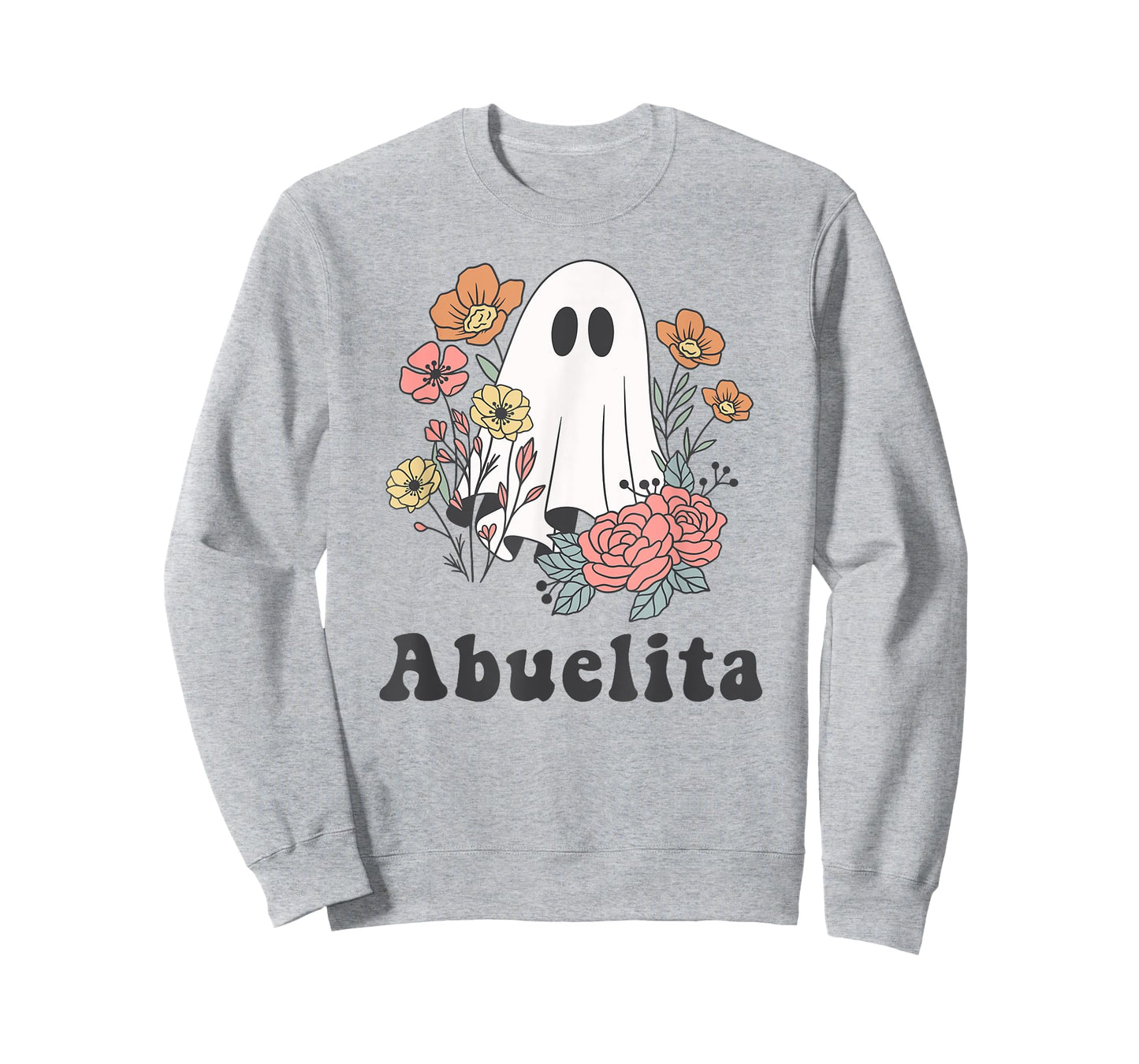 Abuelita Abuela Halloween Cute Ghost Autumn Fall Spooky T-Shirt