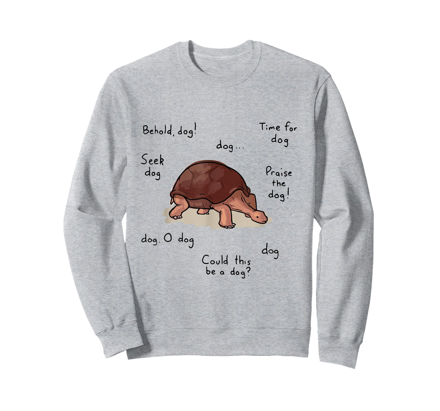Behold Dog Turttle Art T-Shirt