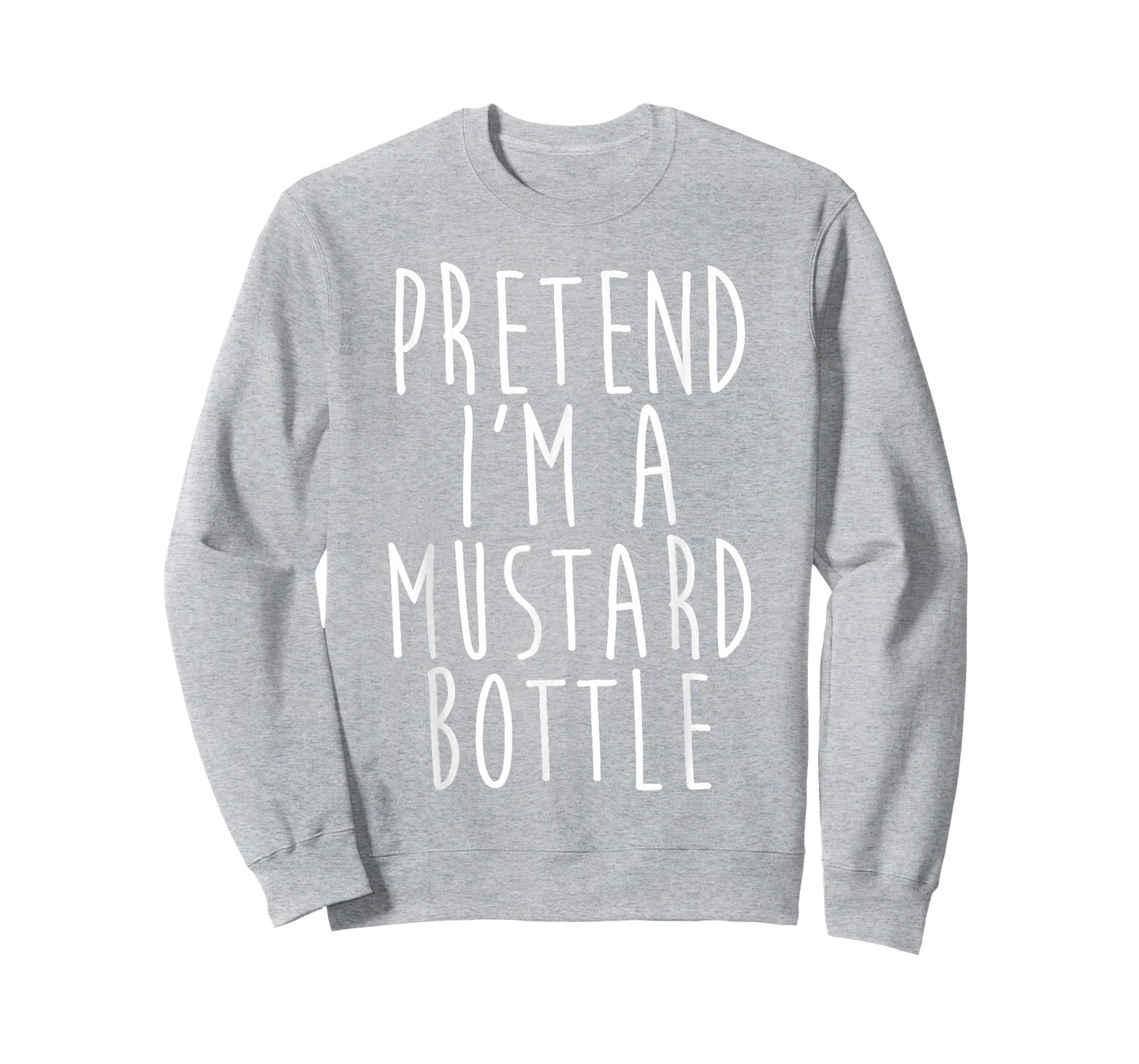 Pretend I'm A Mustard Bottle Family Costume Halloween Party T-Shirt