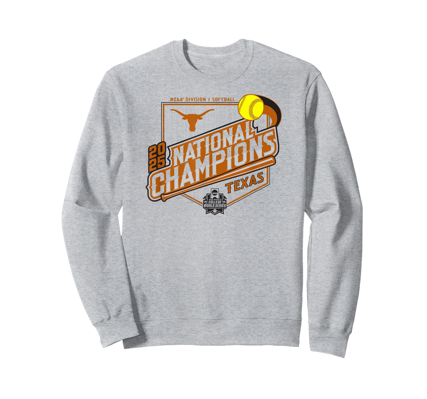 Texas Longhorns Softball National Champs 2025 WCWS White T-Shirt