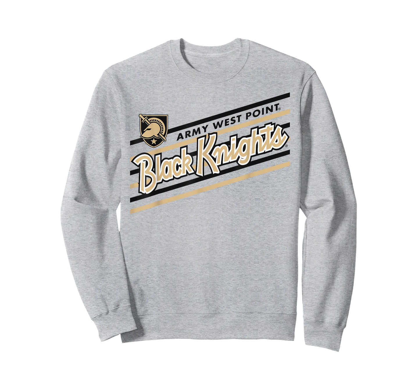 Army Black Knights Retro Performer Gray Officially Licensed T-Shirt