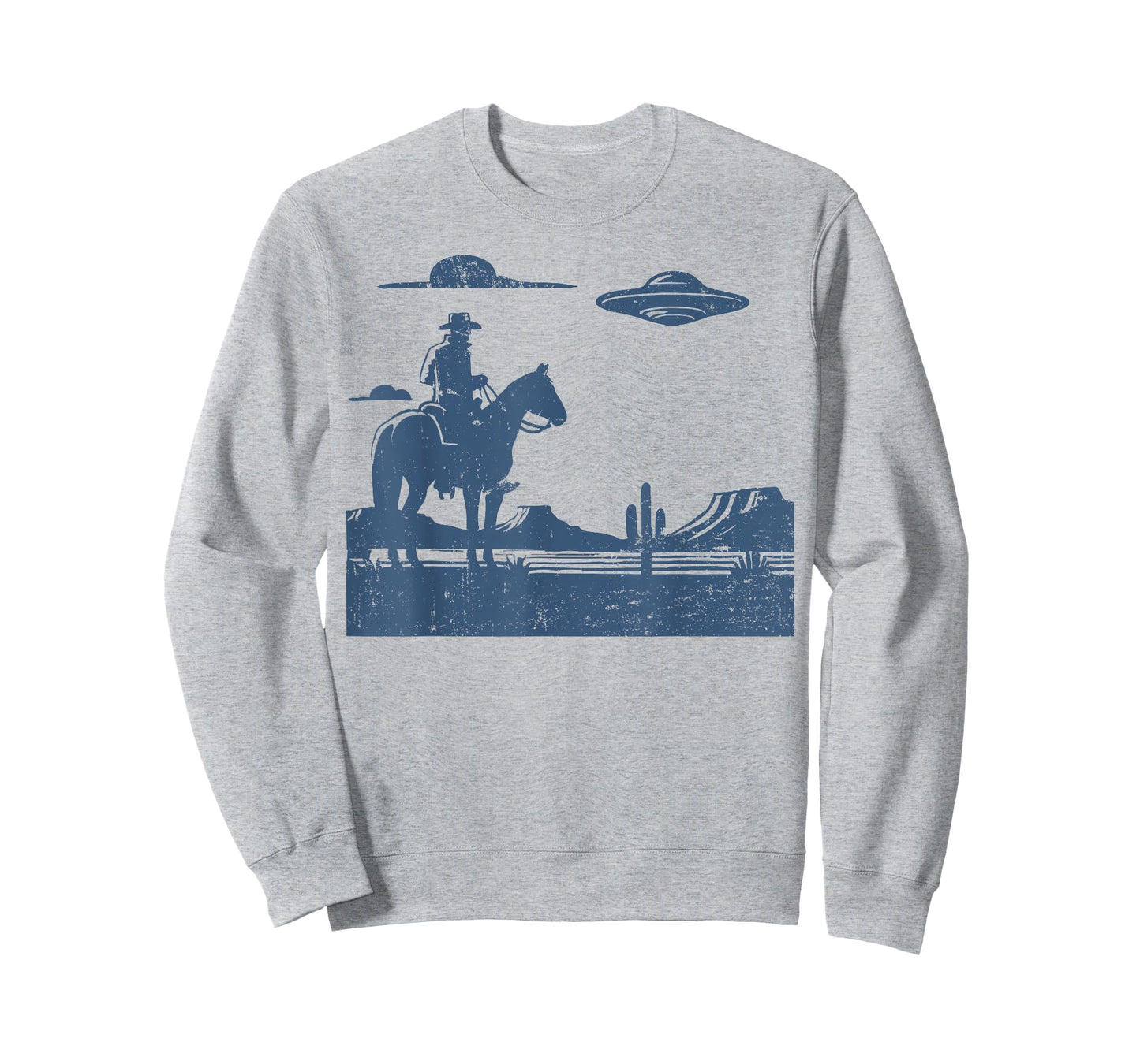 Western Cowboy UFO vintage T-Shirt