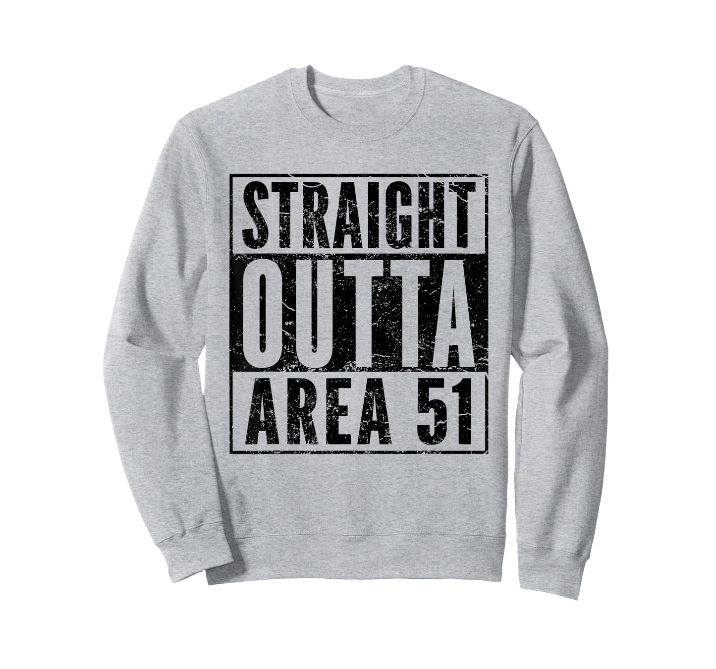 Funny UFO Alien Hunter Straight Outta Area 51 T-Shirt