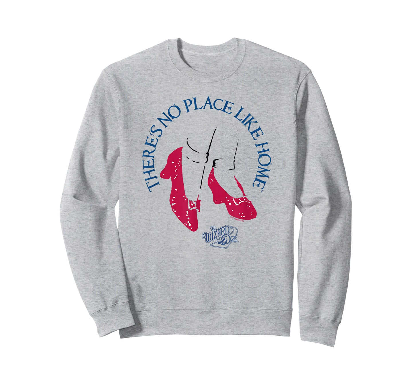 The Wizard of Oz Ruby Slippers No Place Like Home Vintage T-Shirt