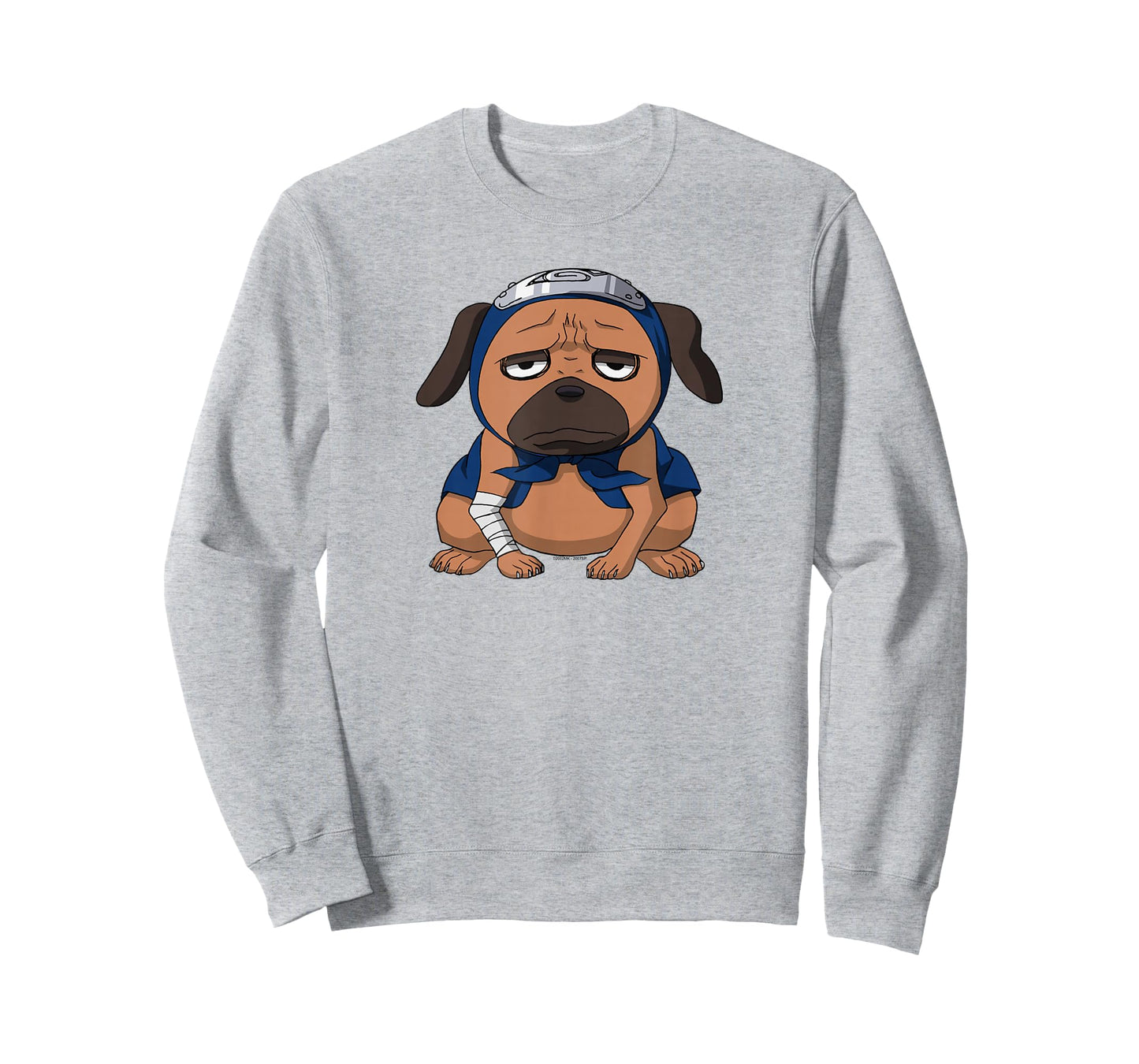 Naruto Shippuden Pakkun Ninja Hound Cute Dog Anime T-Shirt