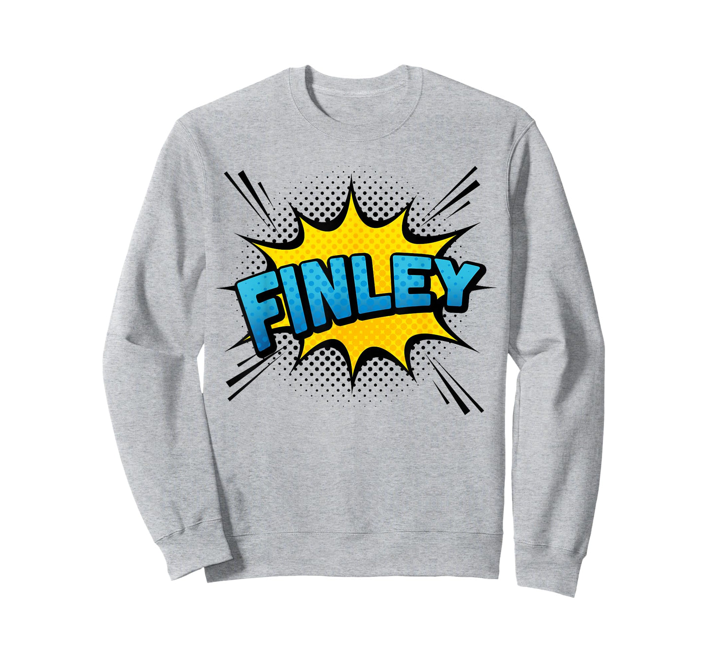 FINLEY - Boys Name Superhero Style T-Shirt