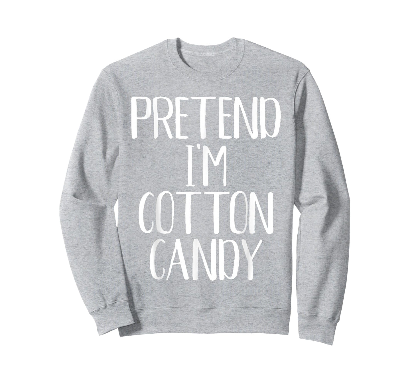 Pretend I'm Cotton Candy Costume Family Idea Halloween Party T-Shirt