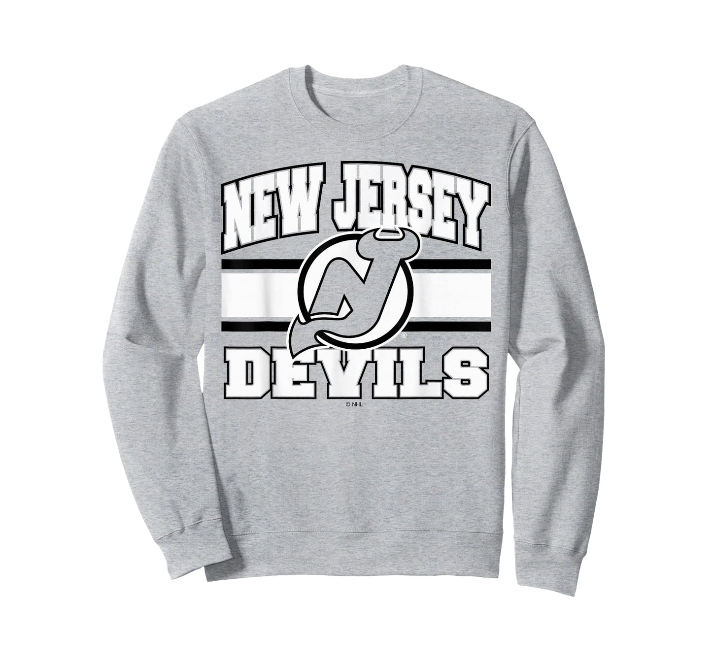 New Jersey Devils Stripe Red Officially Licensed T-Shirt