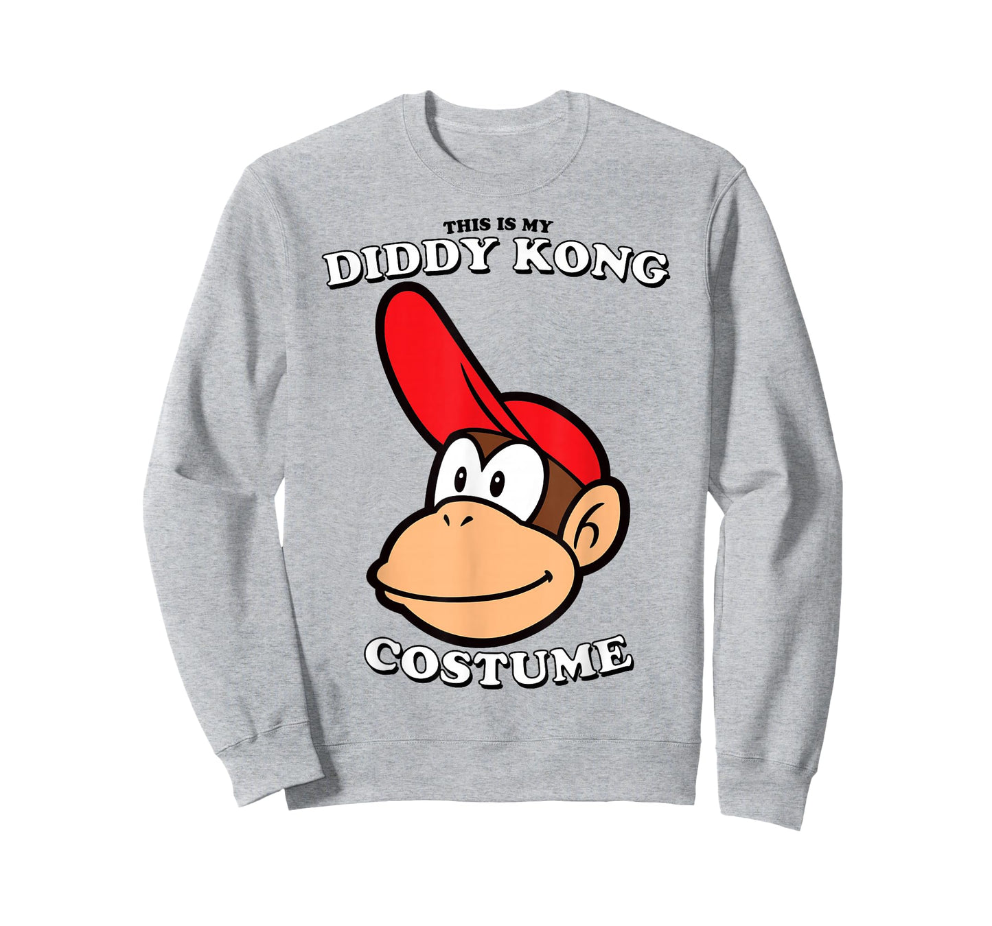 Super Mario Halloween This Is My Diddy Kong Costume T-Shirt