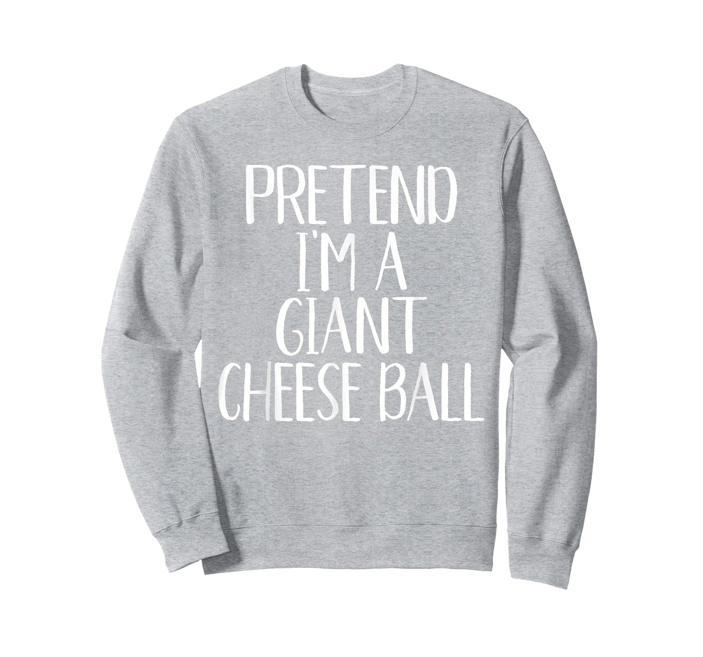 Pretend I'm A Giant Cheese Ball Family Funny Halloween Party T-Shirt