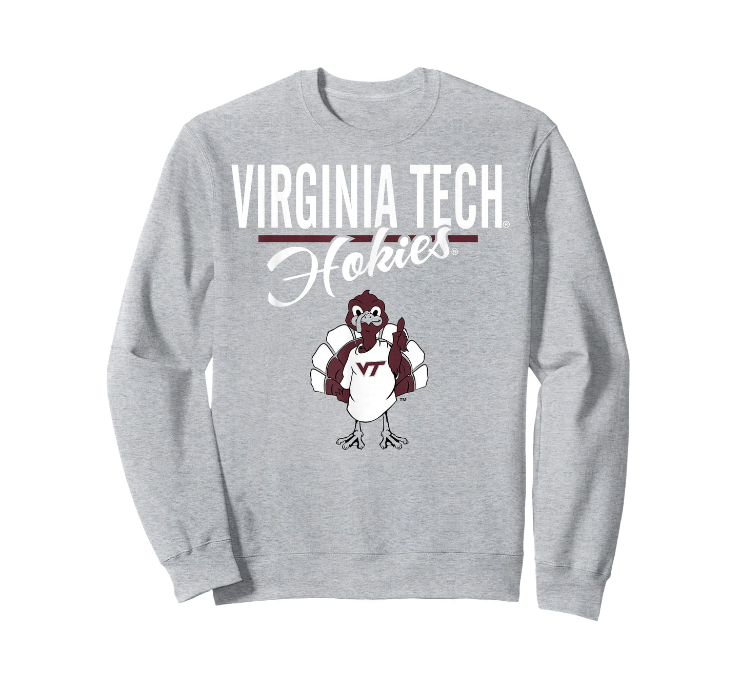 Virginia Tech Hokies HokieBird Orange Officially Licensed T-Shirt
