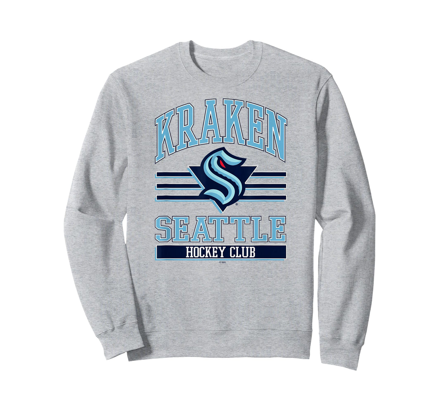 Seattle Kraken Hockey Club Gray Officially Licensed T-Shirt