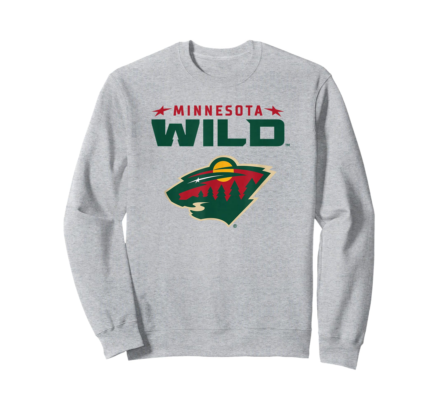 Minnesota Wild Power Play Gray Officially Licensed T-Shirt