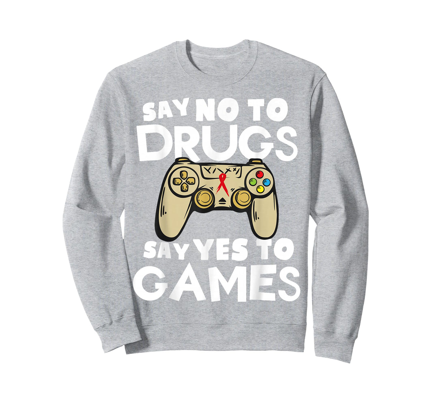 Red Ribbon Squad Week Say No To Say Yes To Video Games T-Shirt