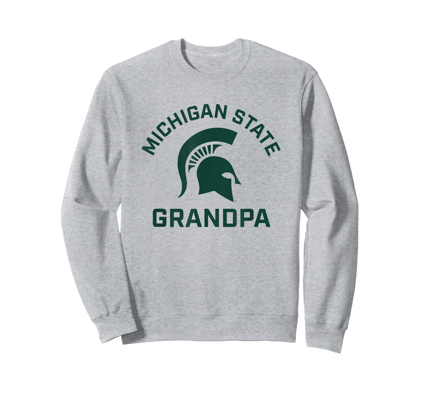 Michigan State MSU Spartans Arched Grandpa T-Shirt