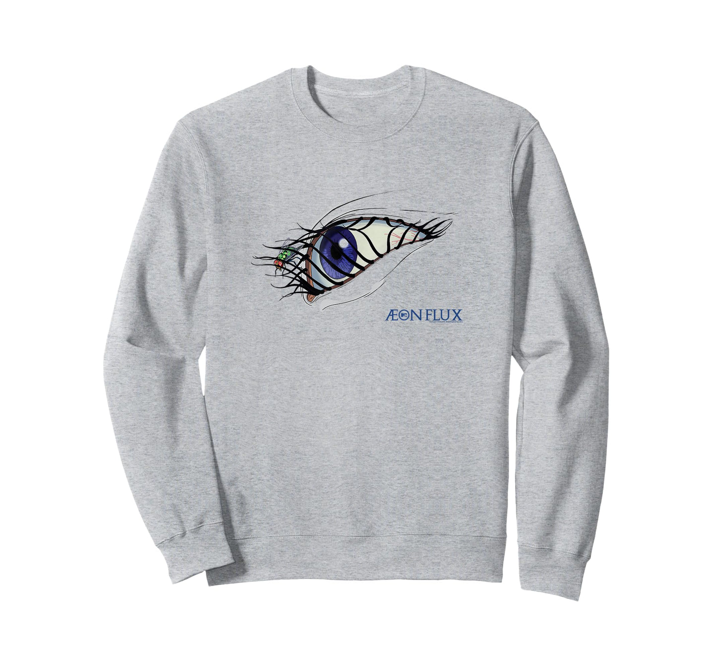 Aeon Flux Fly in the Eye with Show Logo 90s Cartoon T-Shirt