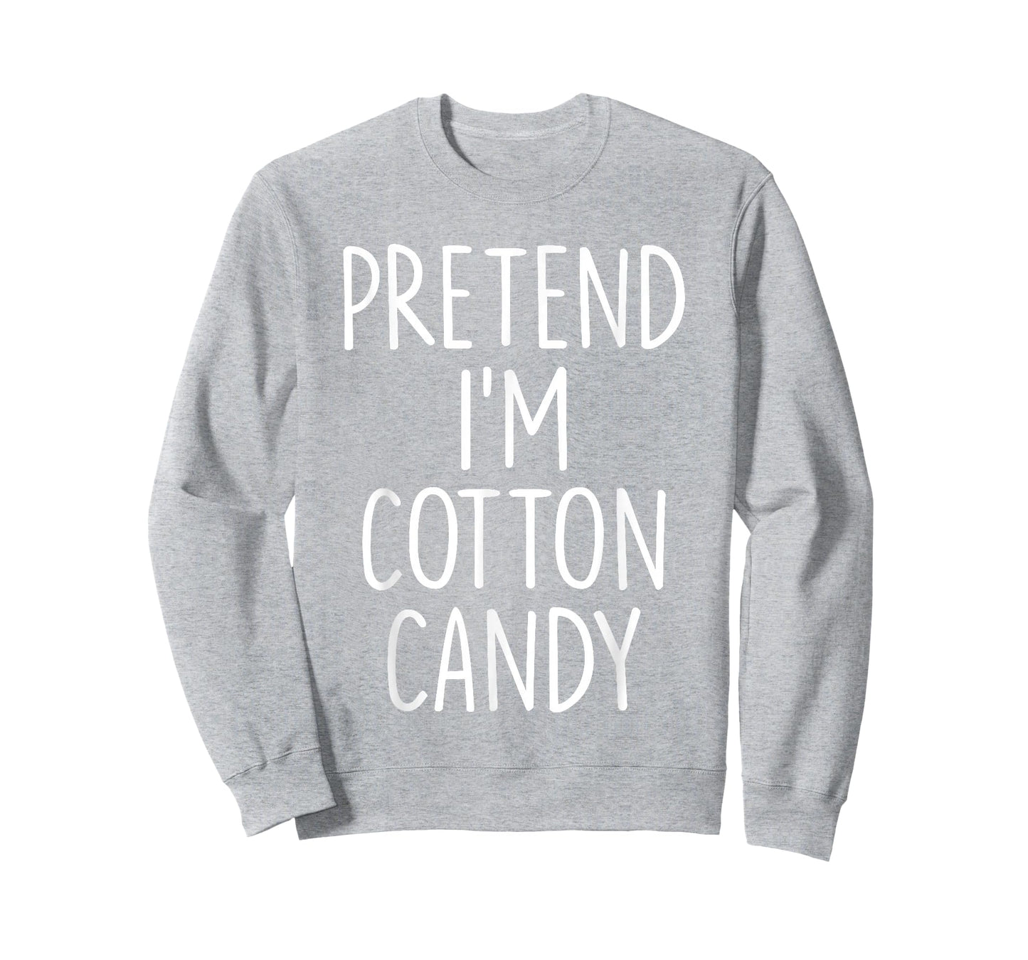 Pretend I'm Cotton Candy Halloween Couples Costume Matching T-Shirt