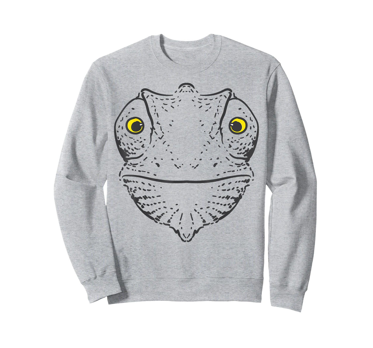 Chameleon Face Funny Lazy DIY Costume Easy Halloween T-Shirt