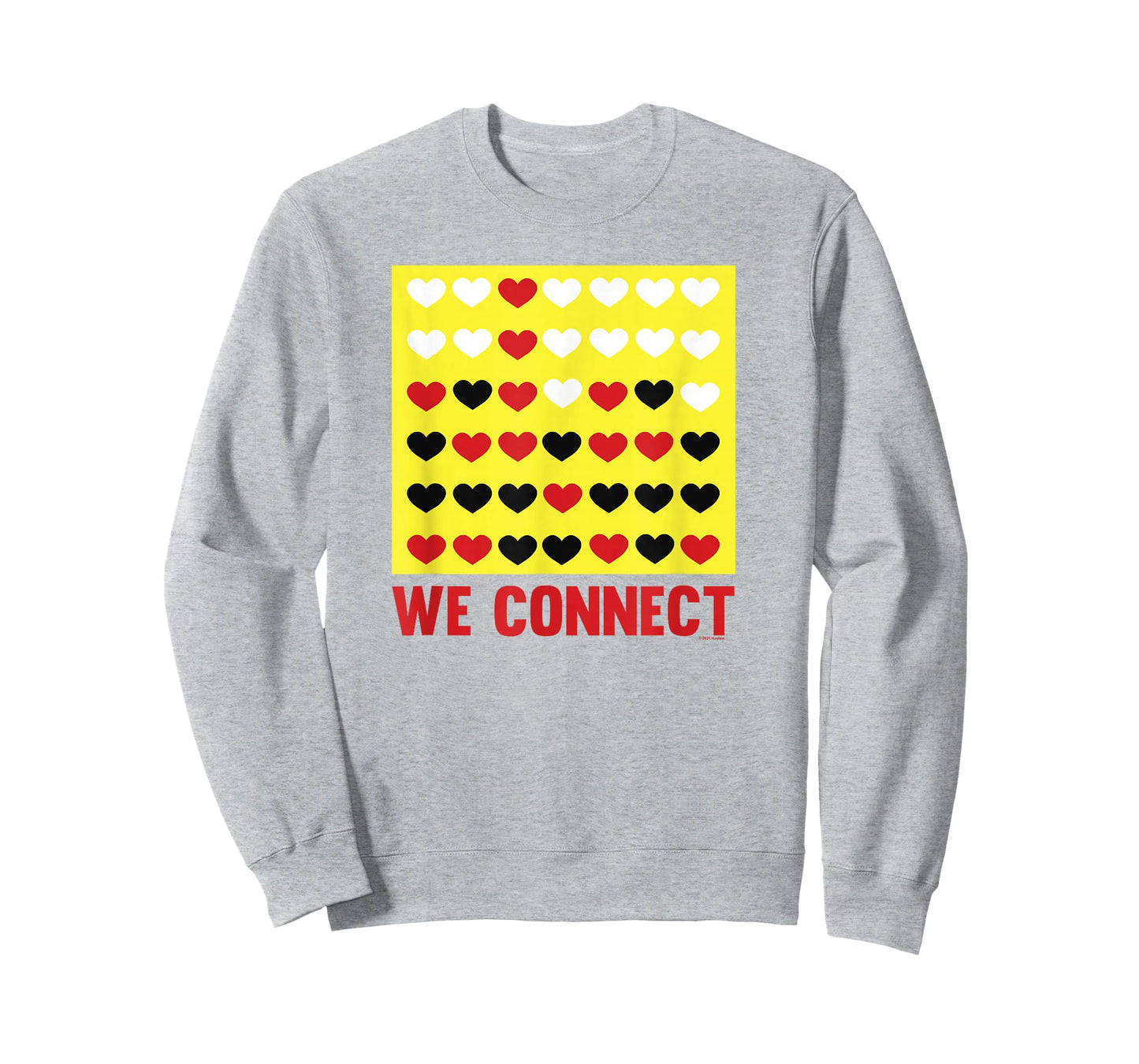 Connect Four Valentine's Day Game We Connect Hearts T-Shirt