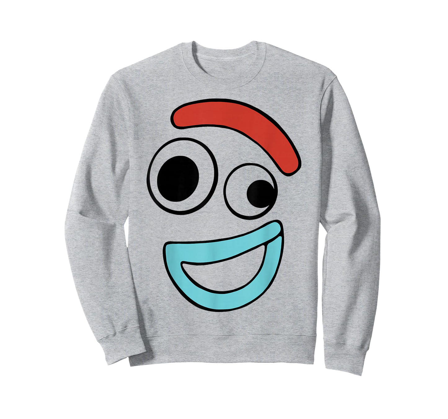 Disney Pixar Toy Story 4 Forky Large Happy Face T-Shirt