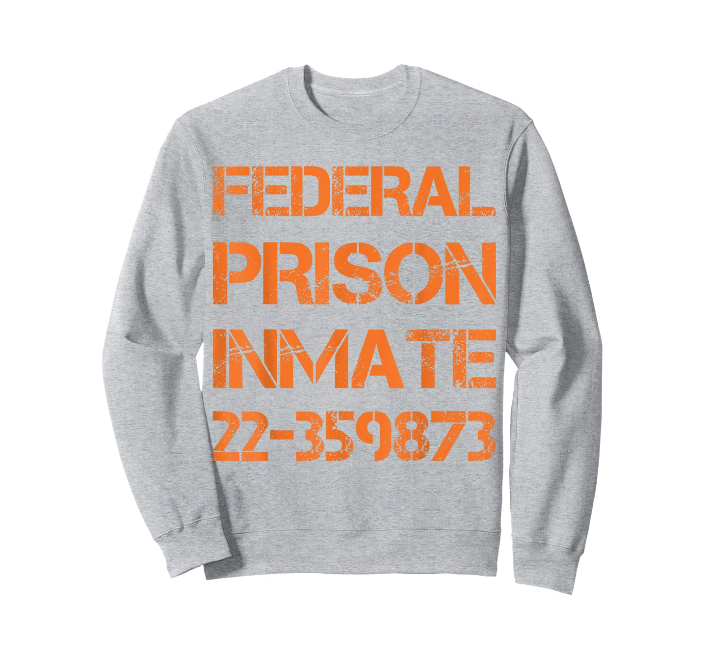 Halloween Federal Prison Jail Inmate Prisoner Costume T-Shirt