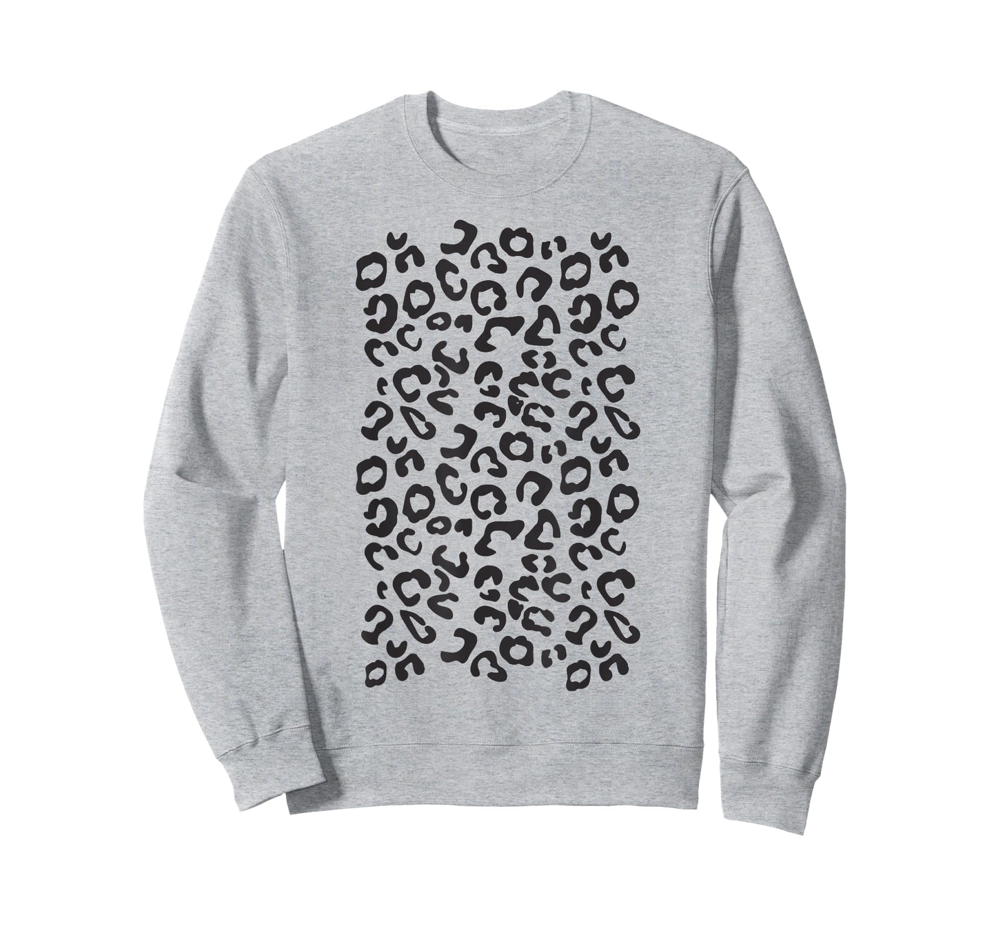 Funny Leopard Animal Print Black And White Tee T-Shirt