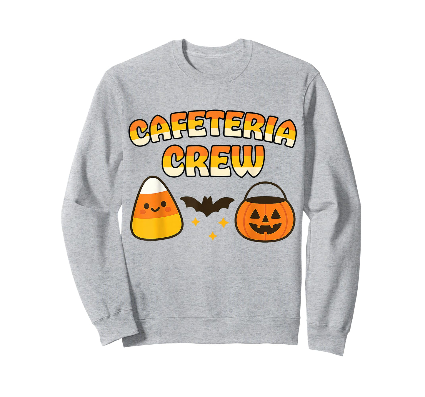 Lunch Lady Halloween Cafeteria Crew Fall Candy Corn Cute T-Shirt
