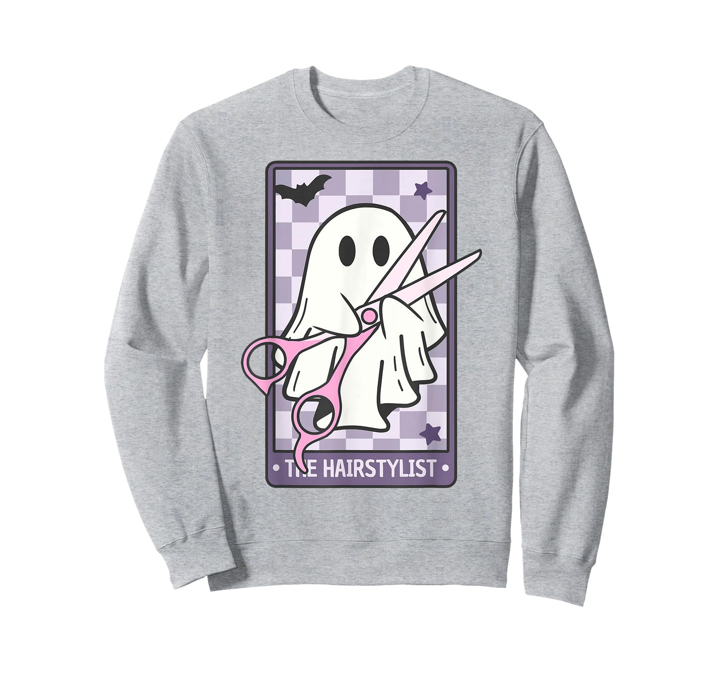 The Hairstylist Tarort Cute Cosmetologist Ghost Halloween T-Shirt