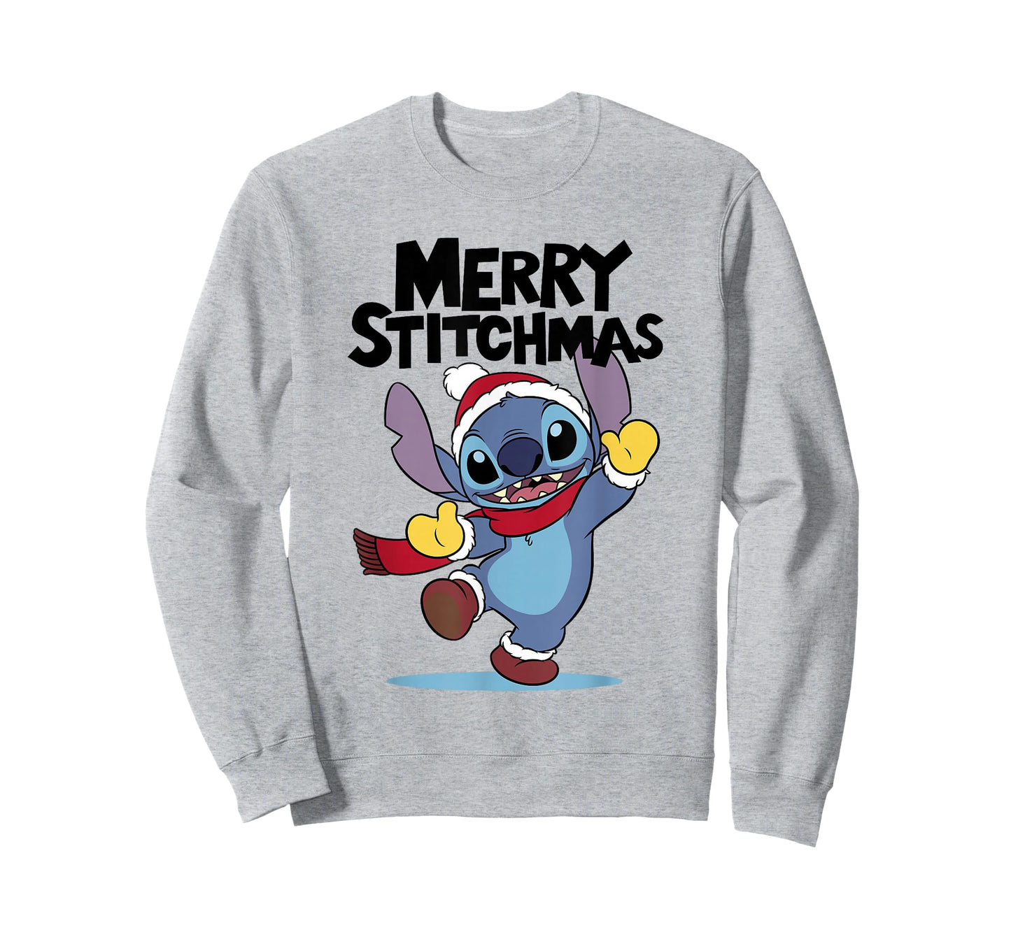 Disney Lilo & Stitch Christmas Merry Stitchmas Playful Shot T-Shirt