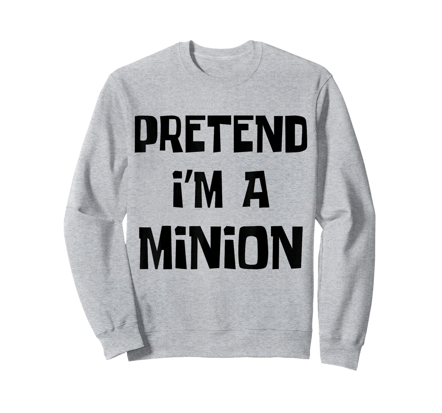 Pretend I'm A Minion Costume Party Funny Halloween Minion T-Shirt