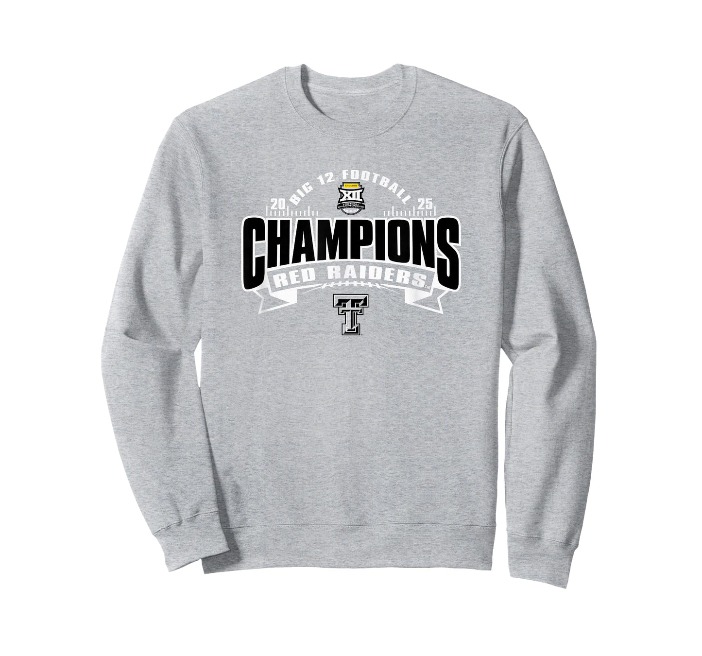 Texas Tech Red Raiders Big 12 Champs 2025 Football T-Shirt