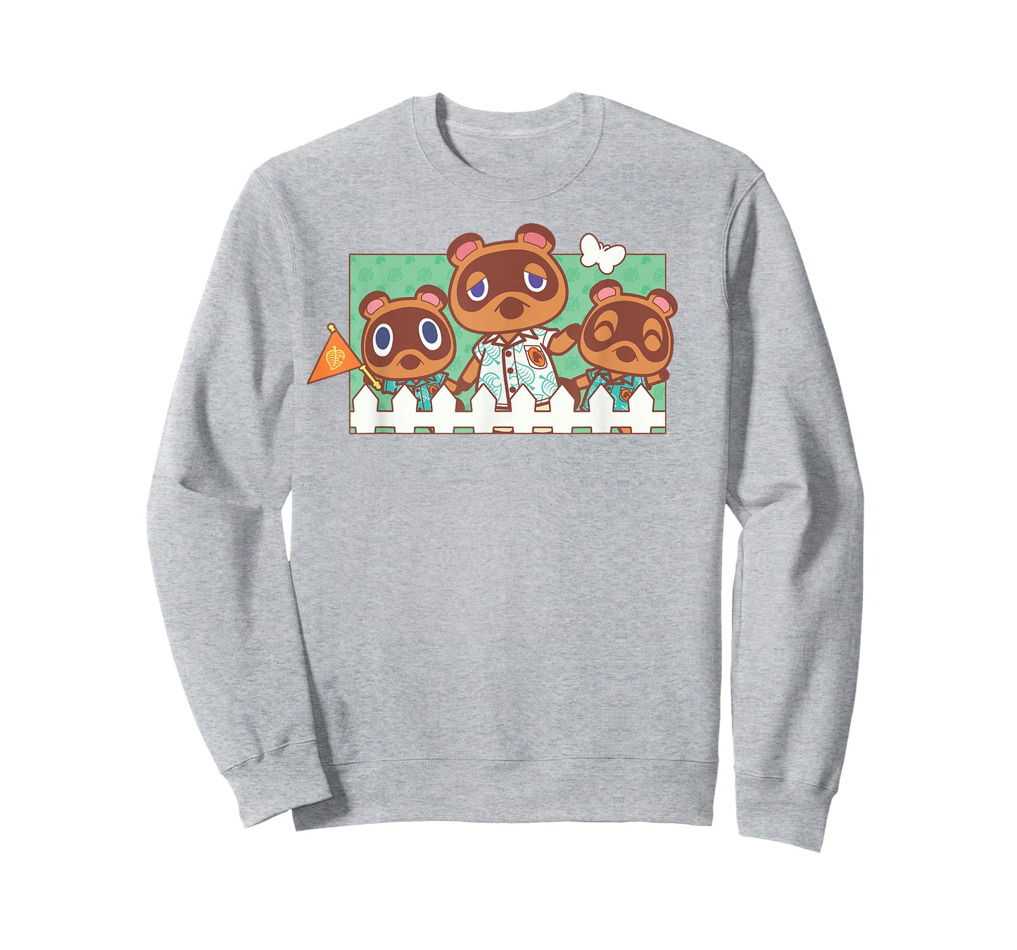 Animal Crossing: New Horizons Tom Nook Family Panel T-Shirt