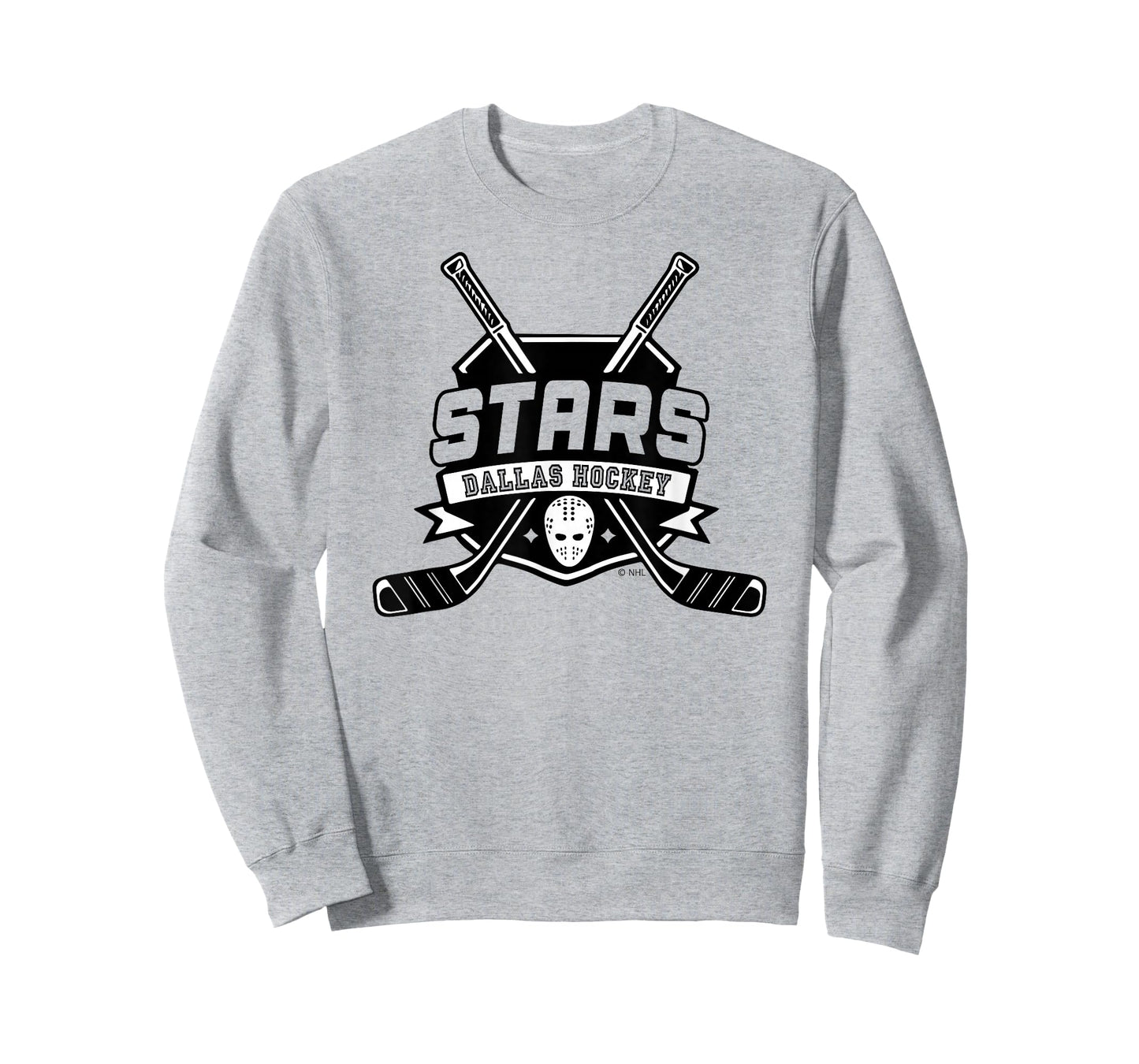 Dallas Stars Hockey Sticks Green Officially Licensed T-Shirt