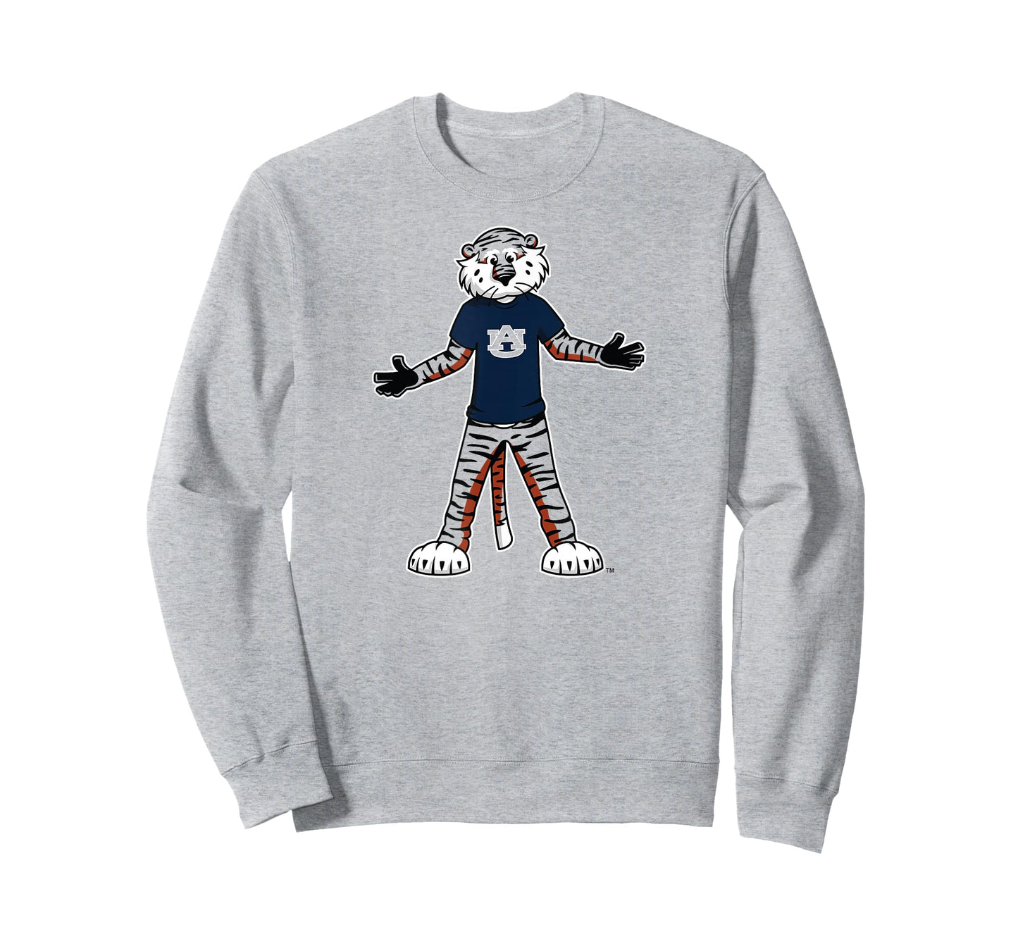 Auburn Tigers Aubie Mascot Orange Officially Licensed T-Shirt