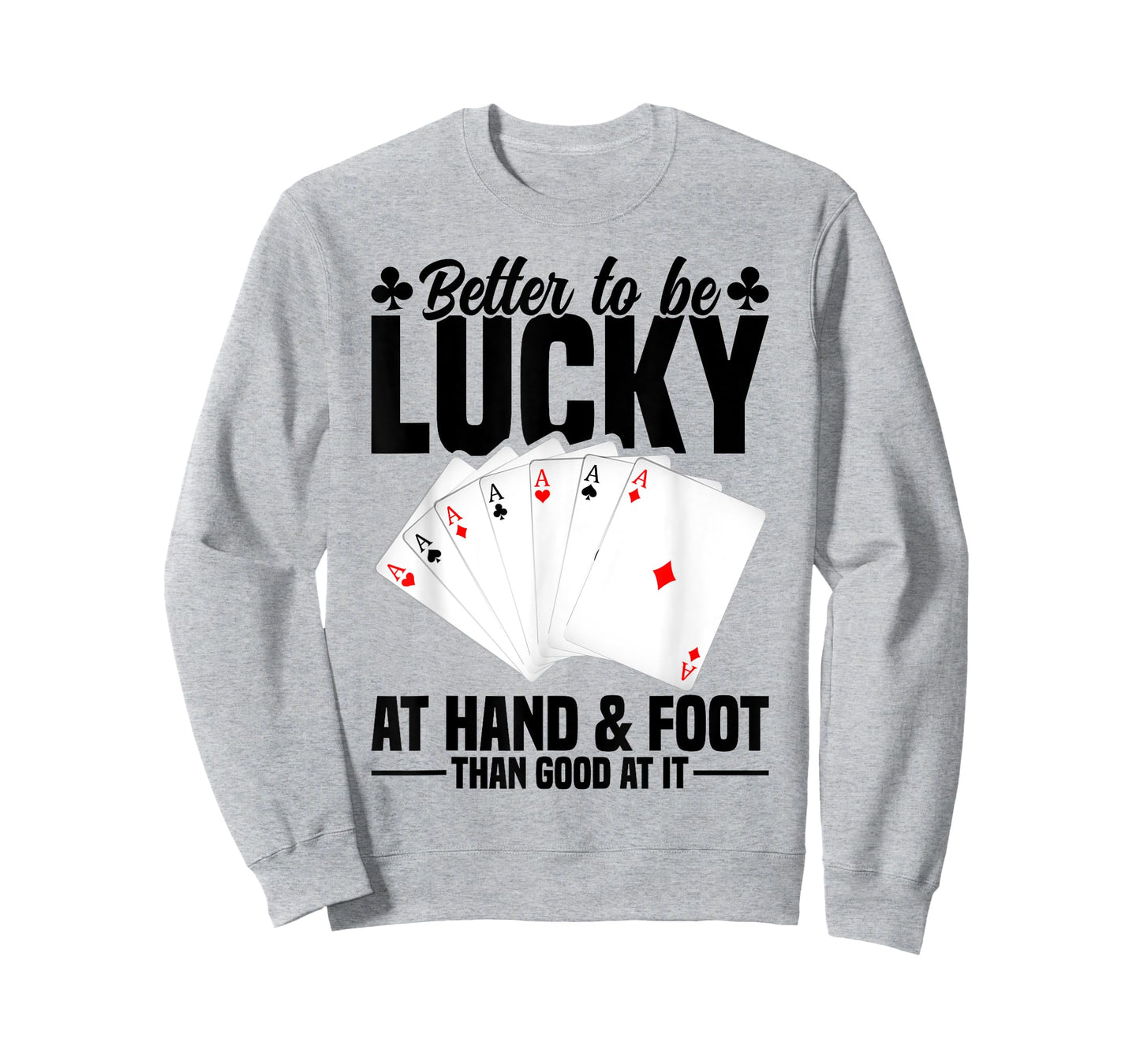 Hand and Foot Playing Cards Game Set Partner Hand Foot T-Shirt