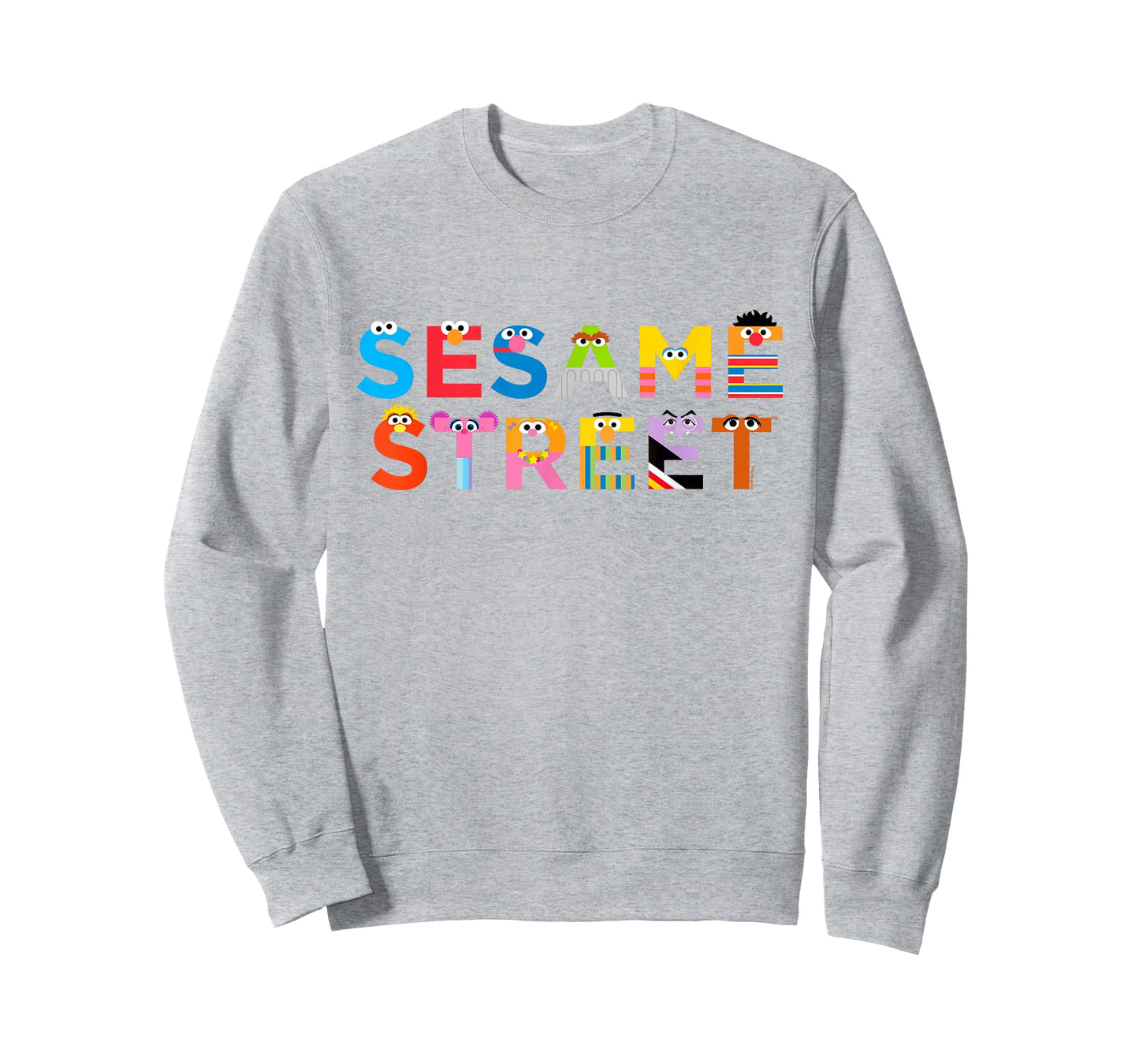 Sesame Street with Monster Letters T-Shirt