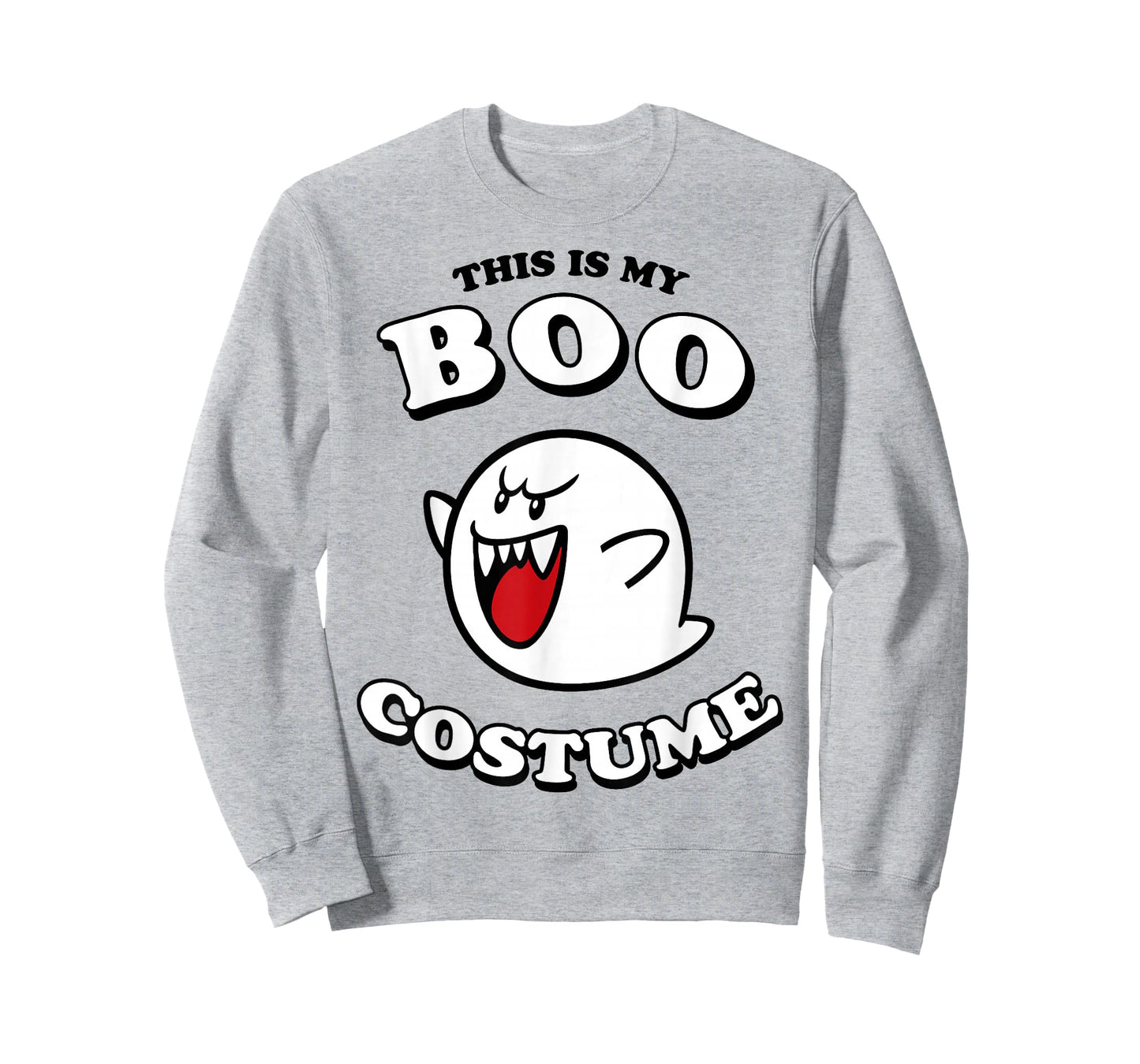 Super Mario Halloween Vintage This Is My Boo Costume T-Shirt