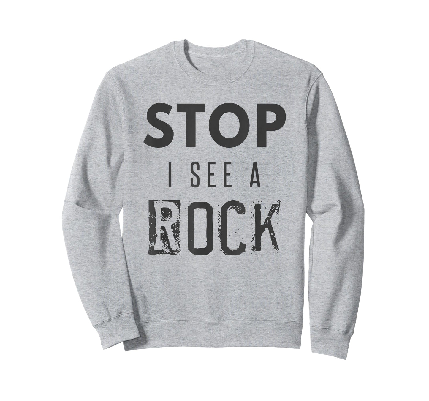 Stop I See a Rock Geologist T-Shirt Geology Pun Rocks Tee T-Shirt