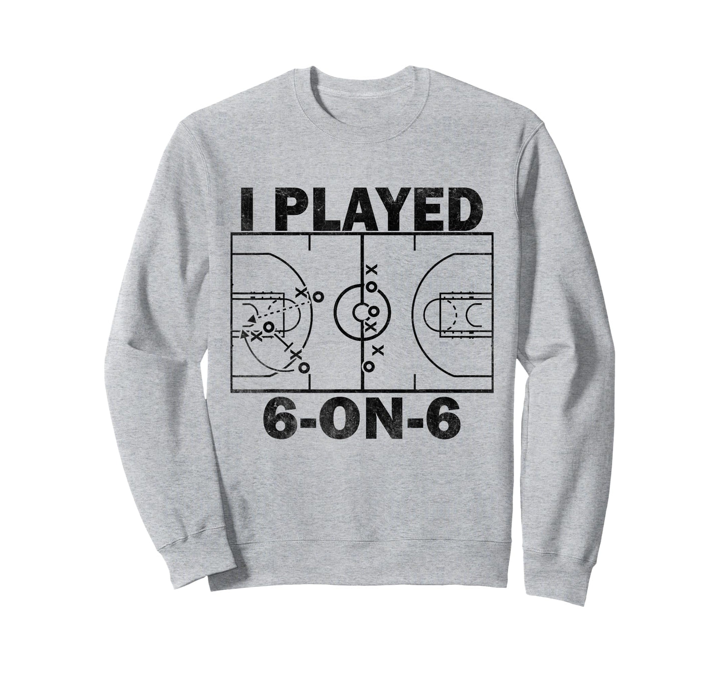 I Played 6 On 6 Basketball Funny T-Shirt